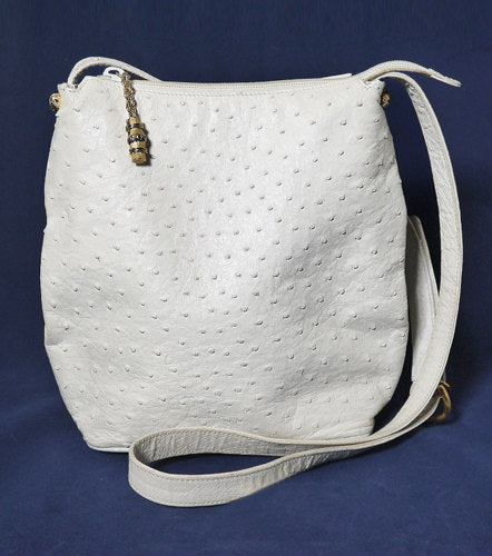 OLD Gucci 白オーストリッチ ショルダー