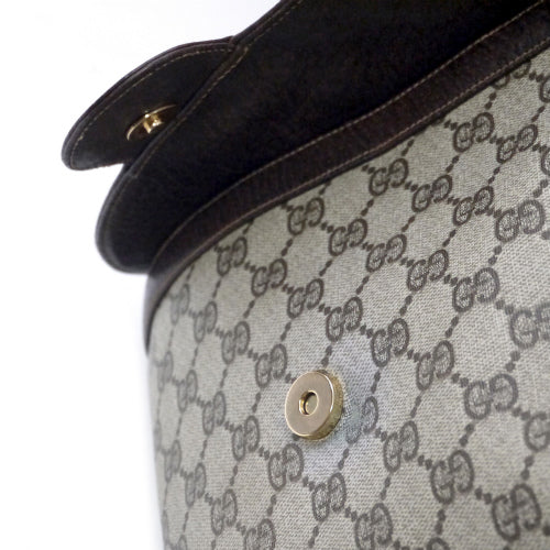 OLD Gucci ホースビット縦金具ワンショルダー（茶）