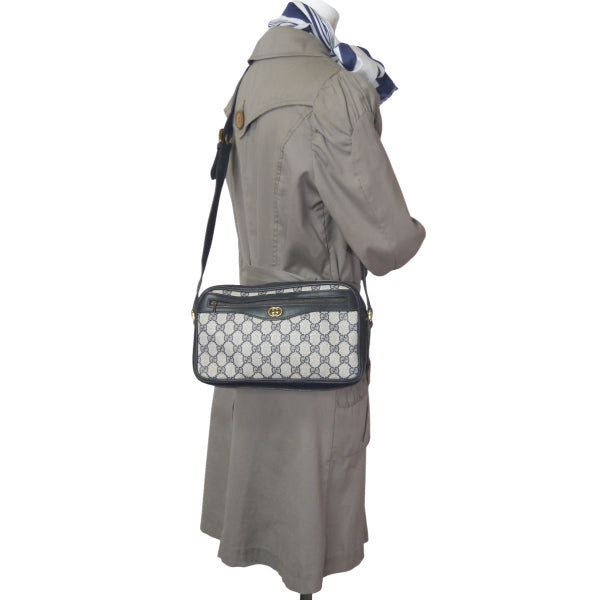 OLD Gucci 70sモノグラムショルダー（黒）