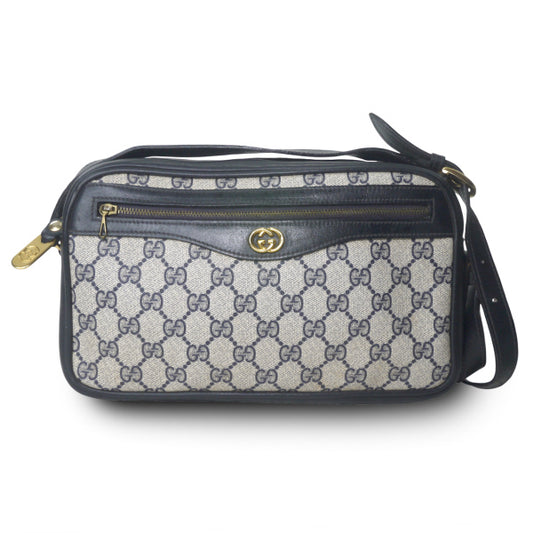 OLD Gucci 70sモノグラムショルダー（黒）