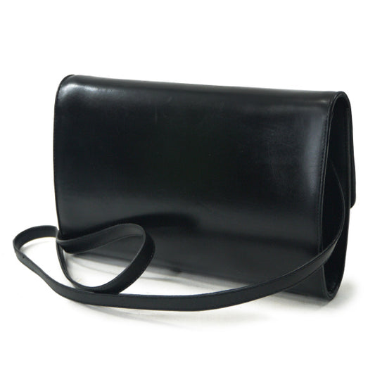 OLD Gucci ２wayレザーショルダー(黒・ブラック）