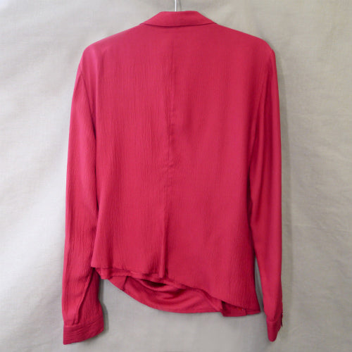 OLD Gucci　シルクブラウス(赤)