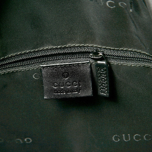 OLD Gucci ホーボー バンブーバッグ（持ち手も黒）
