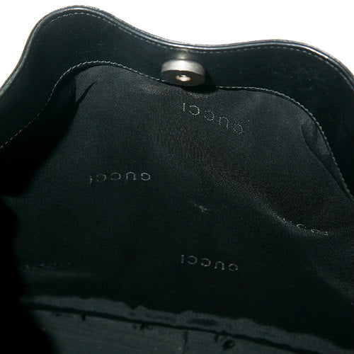 OLD Gucci ホーボー バンブーバッグ（持ち手も黒）