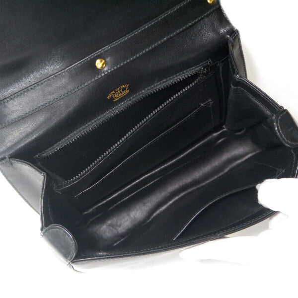 OLD Gucci　総革スライドロックショルダー（黒）