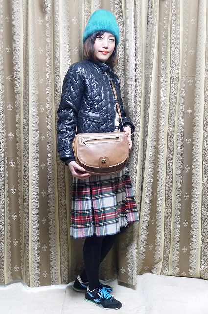OLD Gucci　半円ショルダー（エイジング）