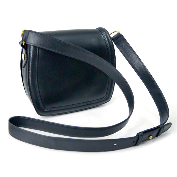 OLD Gucci<訳あり>総革スクエアミニポシェット（黒）