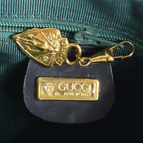 OLD Gucci<訳あり>総革スクエアミニポシェット（黒）