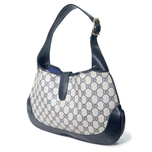 OLD Gucci ジャッキー金具ワンショルダー（青）