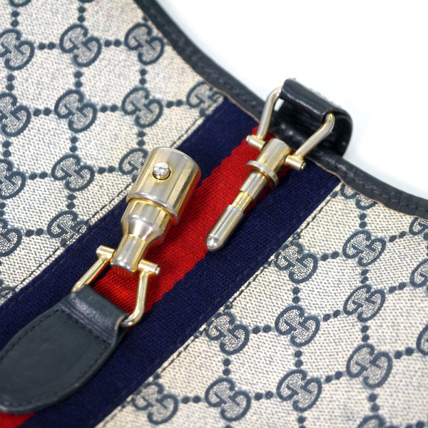 OLD Gucci ジャッキー金具ワンショルダー（青）
