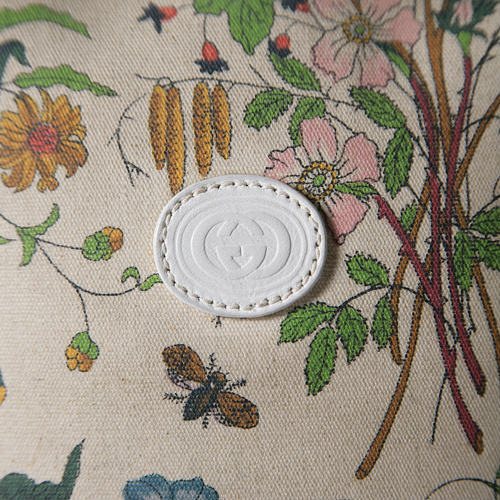 OLD Gucci バケツフローラショルダー（白・大）