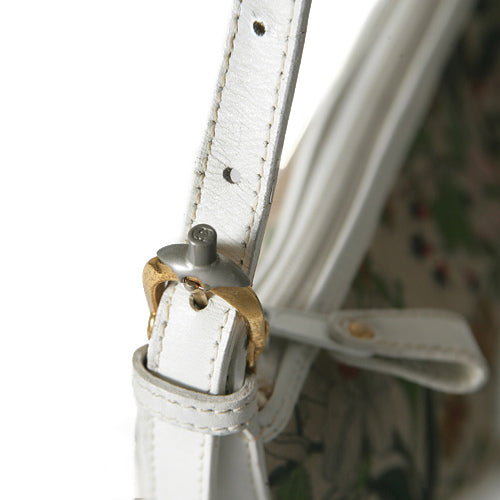OLD Gucci バケツフローラショルダー（白・大）