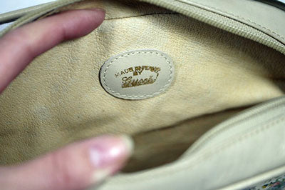 OLD Gucci Flora　ポシェット（アイボリー）