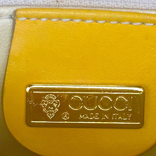 OLD Gucci＜訳あり＞フローラポシェット（黄）