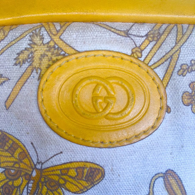 OLD Gucci＜訳あり＞フローラポシェット（黄）