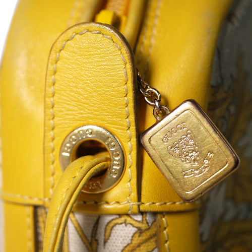 OLD Gucci＜訳あり＞フローラポシェット（黄）