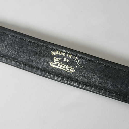 OLD Gucci　ビット金具付ワンショルダー（青GG）
