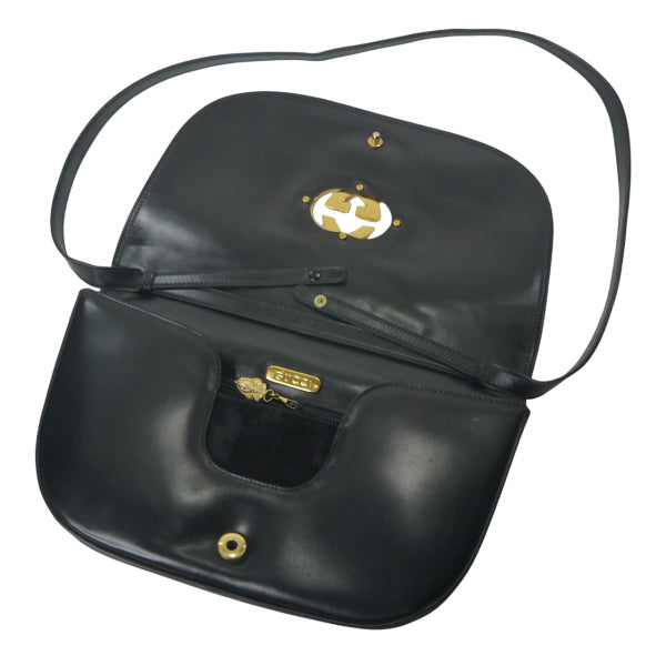OLD Gucci G金具2Way半円ショルダー(黒) – Vintage Shop Rococo