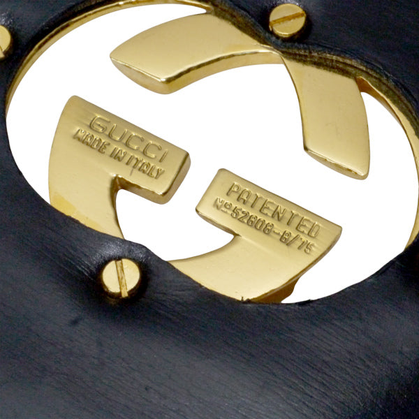 OLD Gucci G金具2Way半円ショルダー(黒) – Vintage Shop Rococo