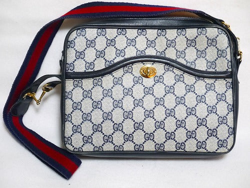 OLD　Gucci　シェリーショルダー(青）