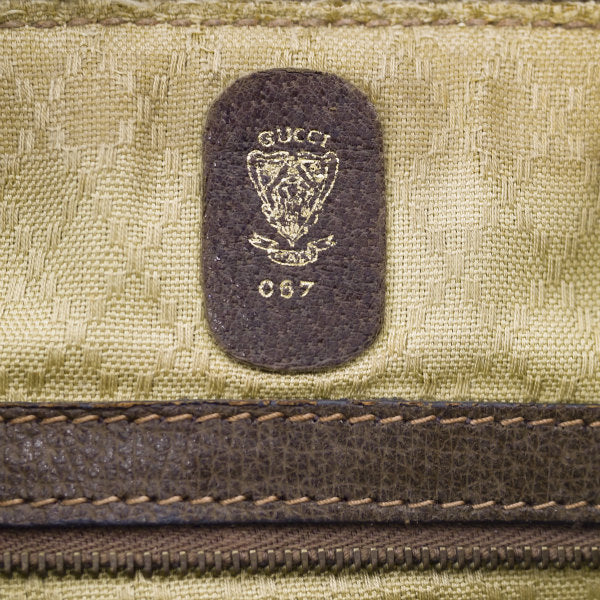 OLD Gucci 縦シェリー2WAYバッグ（茶）