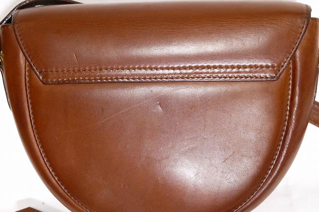 OLD Gucci　半円ショルダー（茶）