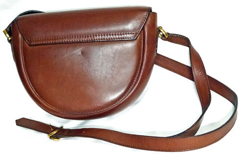 OLD Gucci　半円ショルダー（茶）