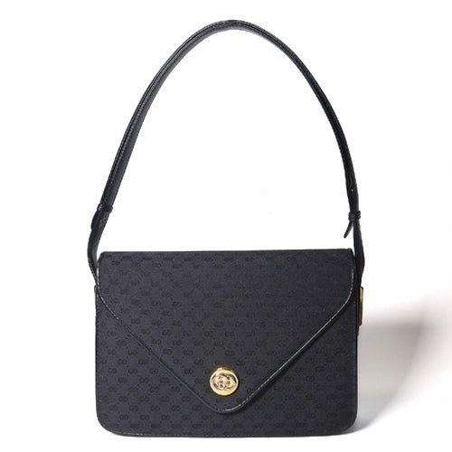 OLD Gucci　２Way黒マイクロGGショルダー