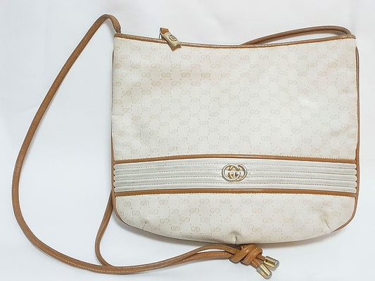 OLD Gucci オフホワイトポシェット