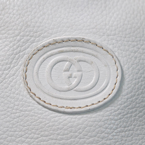 OLD Gucci 総革バケツショルダー（白）