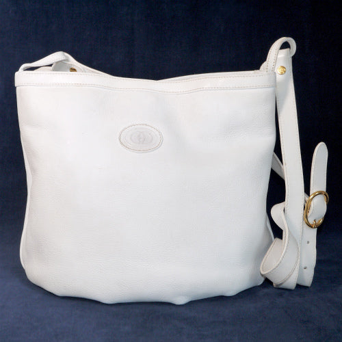 OLD Gucci 総革バケツショルダー（白）