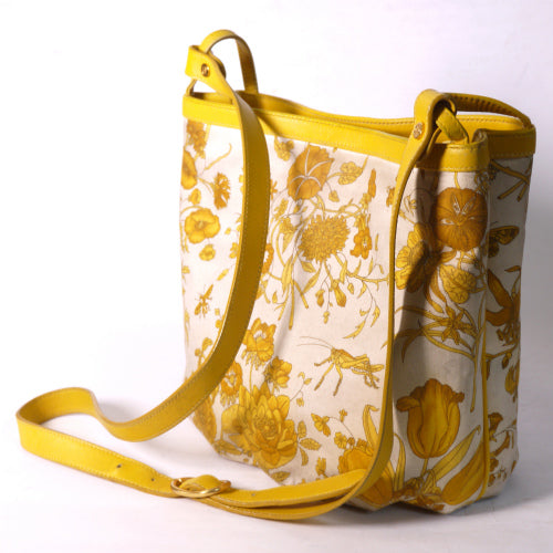 OLD Gucci FLORA フローラショルダー（黄）