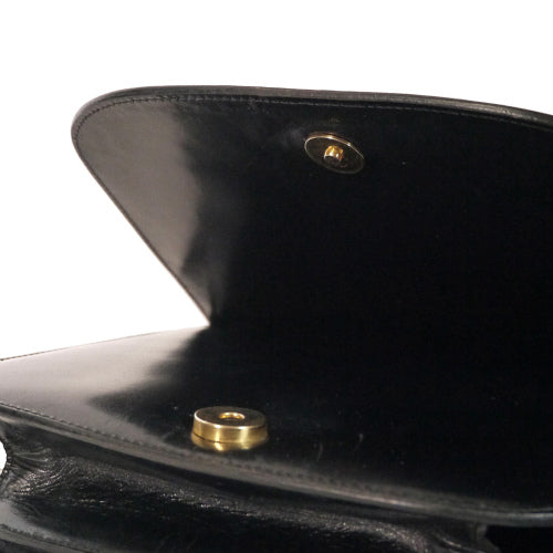 OLD Gucci 　７０s流れ星斜めがけGGショルダー（黒）