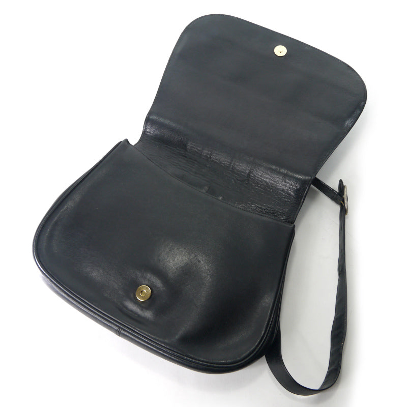 OLD Gucci　70sGG金具シェリーショルダー（黒）