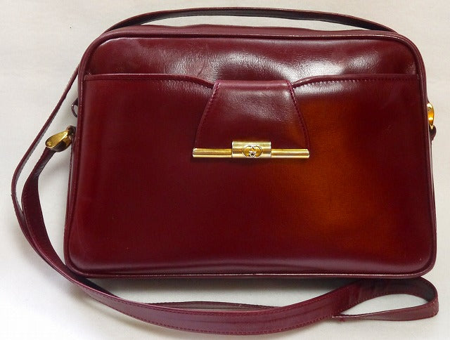 OLD Gucci ポーチ脱着ショルダー（赤）