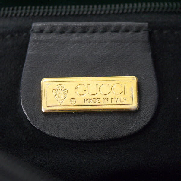 OLD Gucci 　細シェリー2WAYミニボストン（黒）