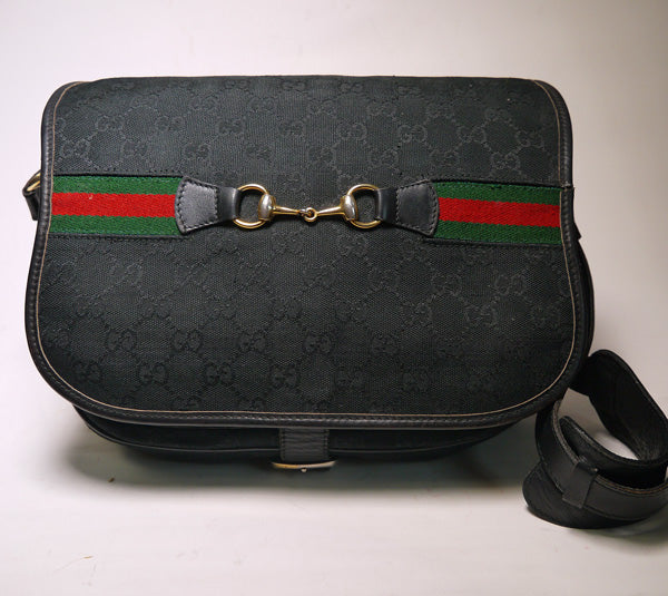 OLD Gucci  ビット　カメラショルダー（黒）