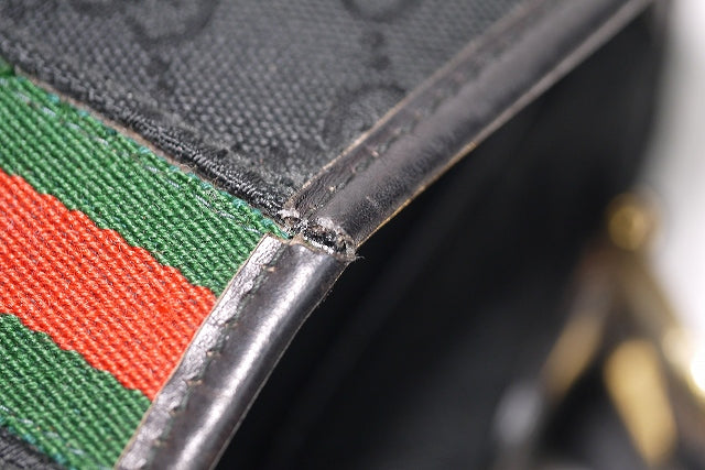 OLD Gucci  ビット　カメラショルダー（黒）