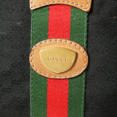 OLD Gucci　70s!半円ショルダー（黒・キャメル）