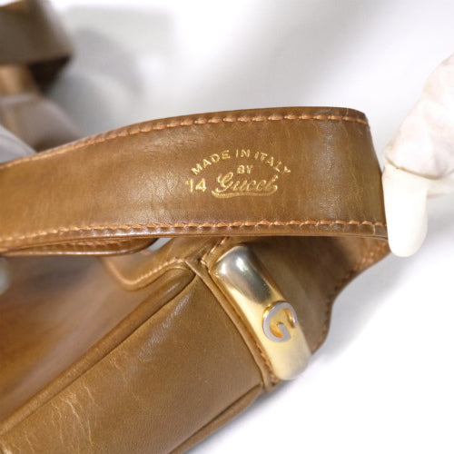 OLD Gucci　GG 大判ショルダー(カーキ）