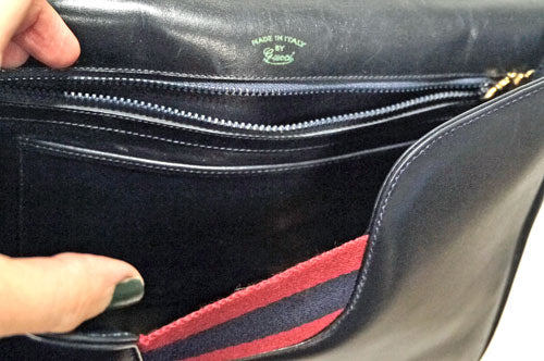 OLD　Gucci　７０ｓ！リメイクGGショルダー（黒）