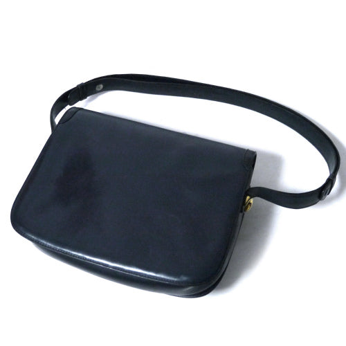 OLD Gucci  ２Way牛カウ　ショルダー（濃紺）