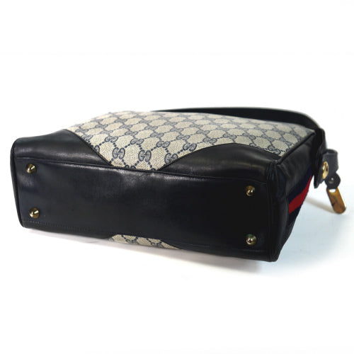 OLD Gucci　サイドシェリーショルダー(青）