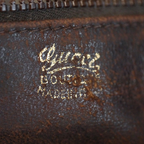 OLD Gucci　ジャガード７０ｓセミショルダー（茶）