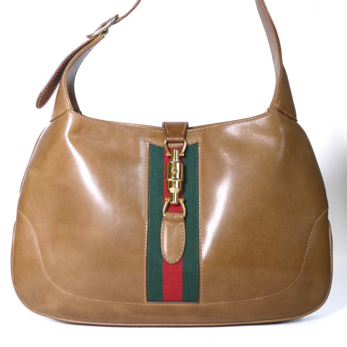 OLD Gucci ジャッキーワンショルダー（キャメル）
