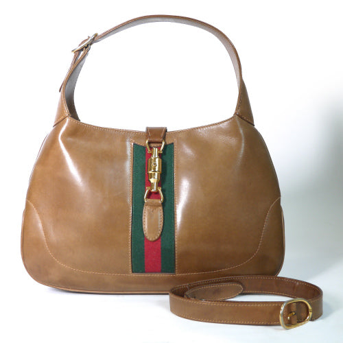 OLD Gucci ジャッキーワンショルダー（キャメル）