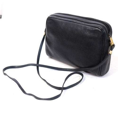 OLD Gucci　総革シンプルショルダー（黒）