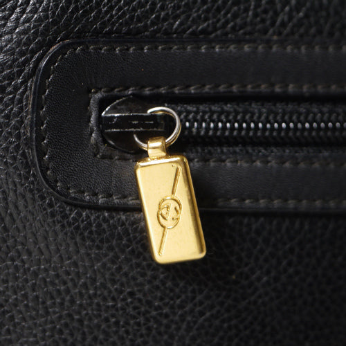 OLD Gucci　総革シンプルショルダー（黒）