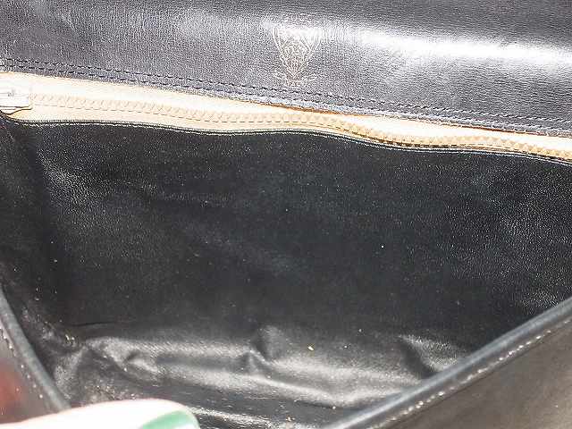 OLD Gucci　７０ｓ総皮ミニシェリーショルダー（黒）