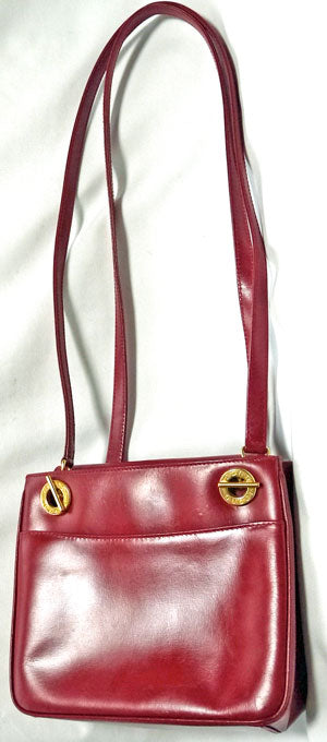 OLD Gucci　赤Box型ワンショルダー